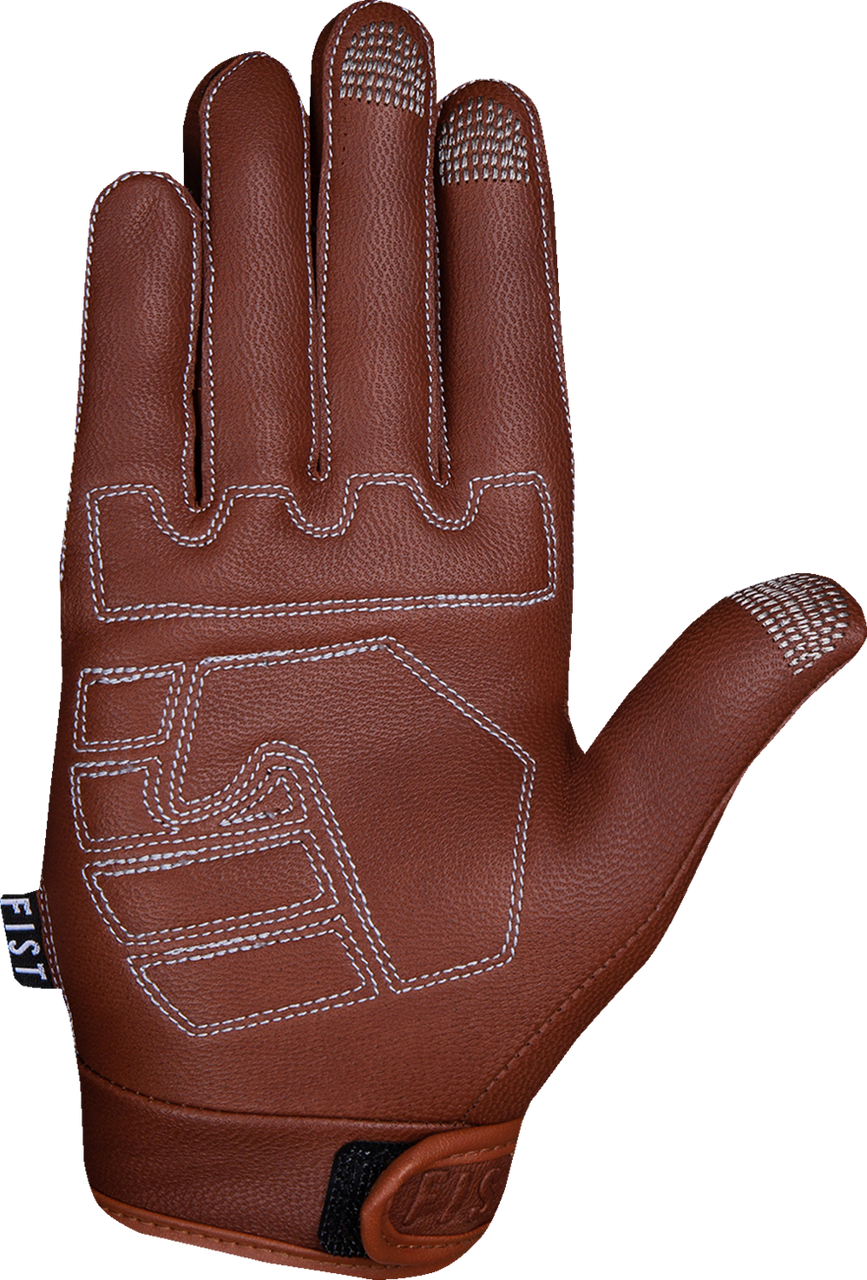 FIST HANDWEAR Road Warrior Leather Gloves - Tan - 2XS RW002XXS