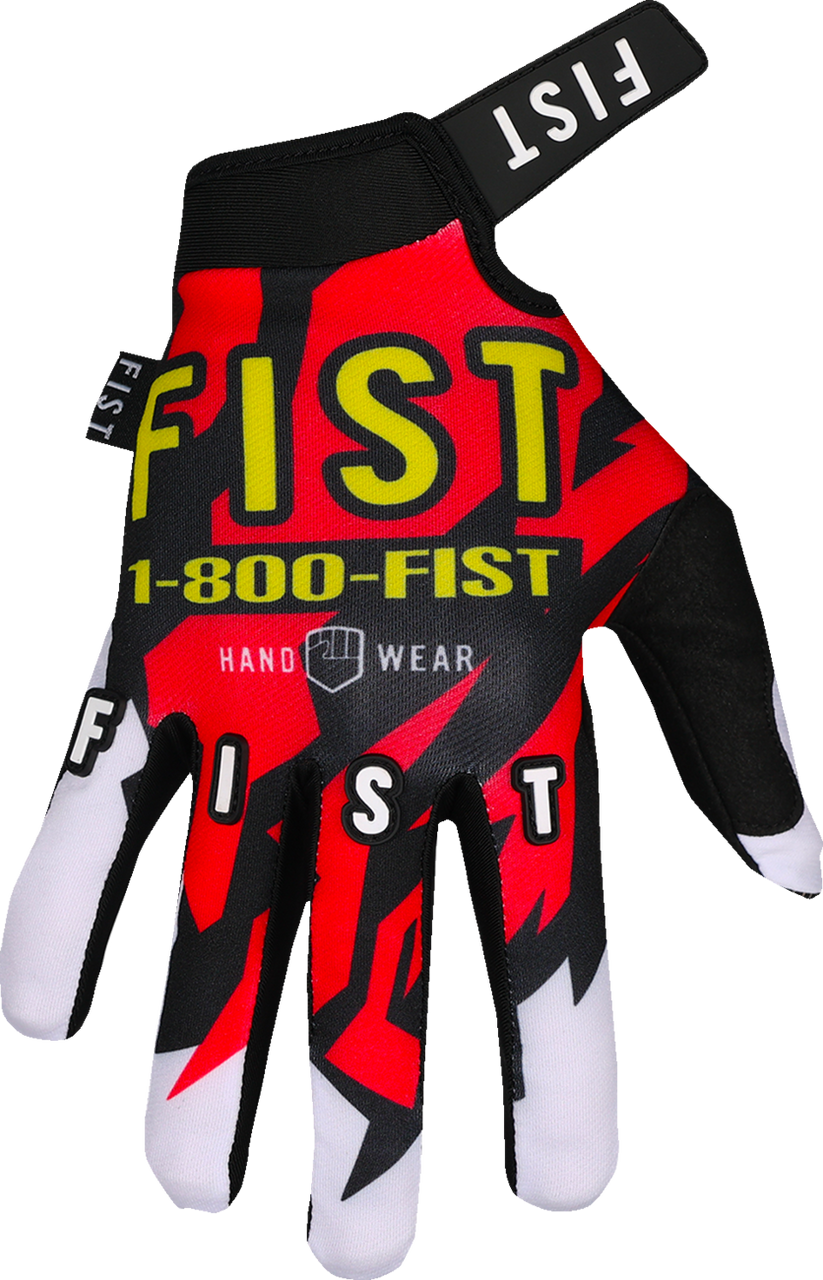 FIST HANDWEAR Strapped 90's Gloves - Red - XL F-GS-01027-XL