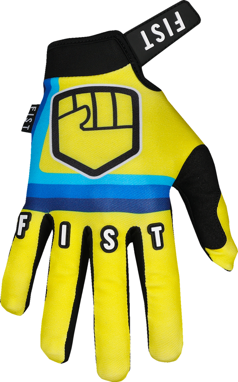 FIST HANDWEAR Strapped 90's Gloves - Yellow - 2XL F-GS-01026-2XL