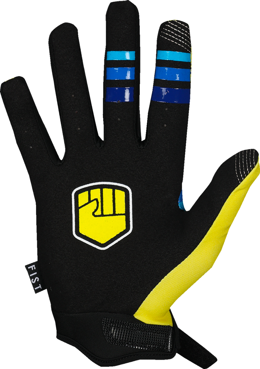FIST HANDWEAR Strapped 90's Gloves - Yellow - XL F-GS-01026-XL