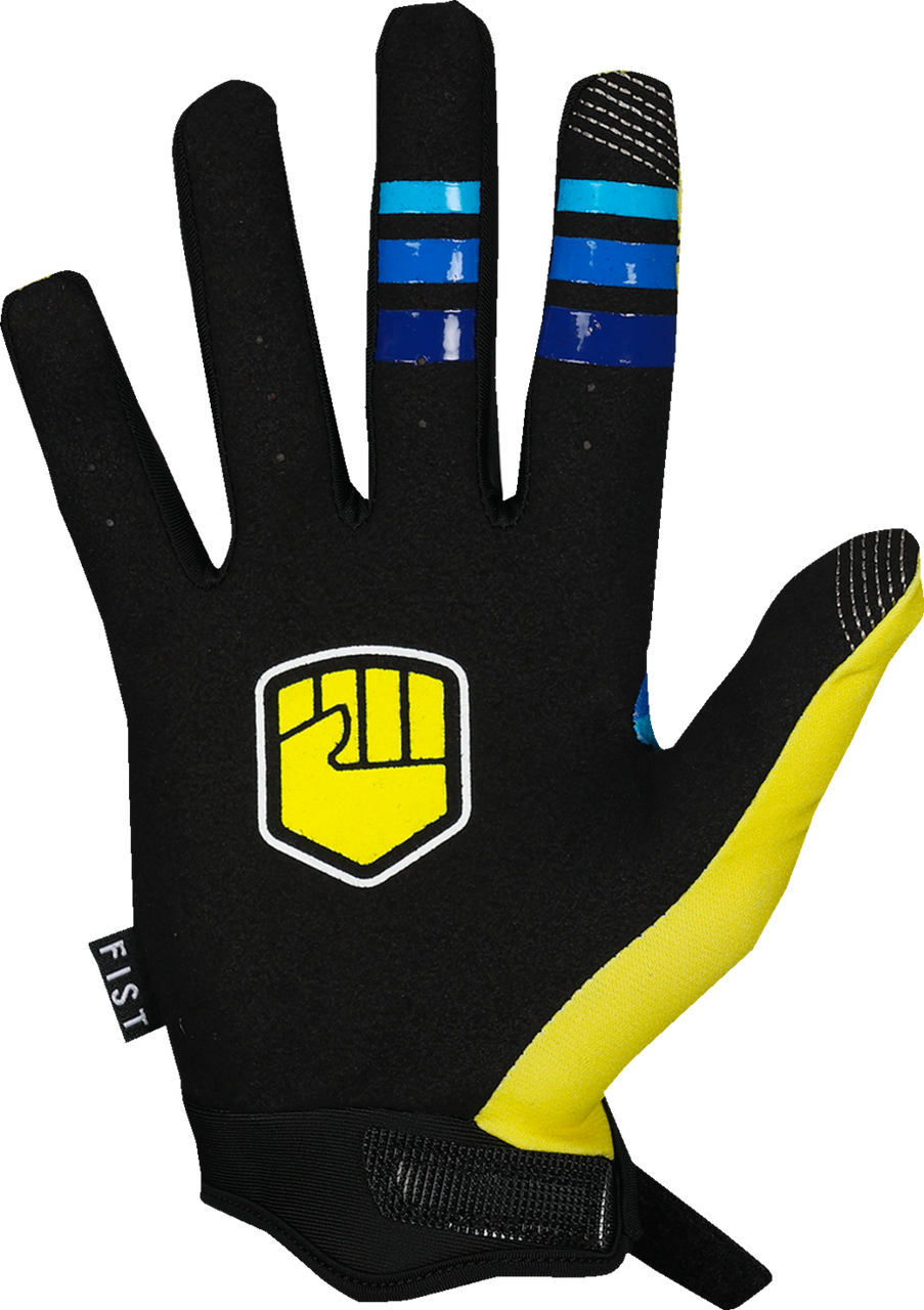 FIST HANDWEAR Strapped 90's Gloves - Yellow - Small F-GS-01026-S