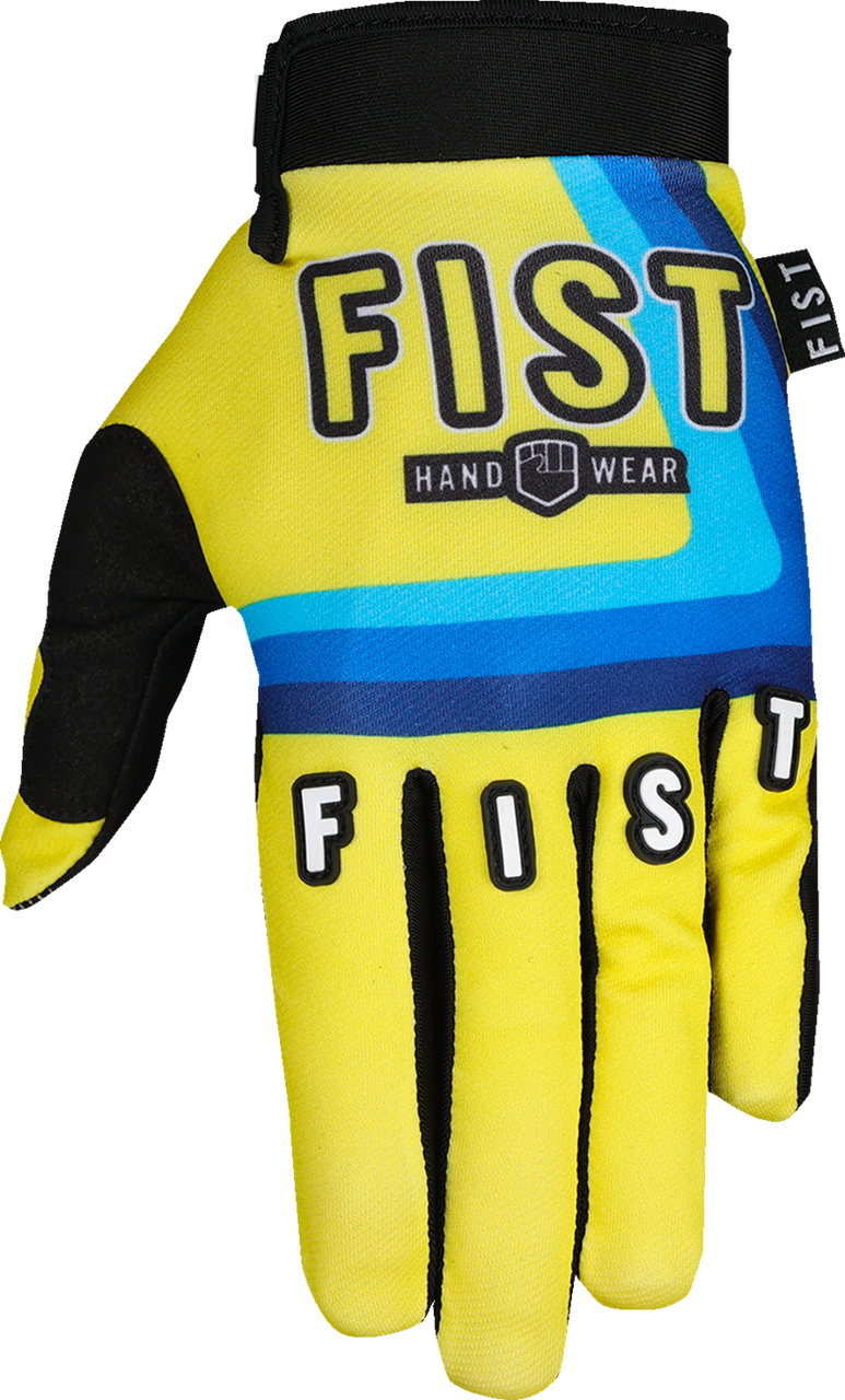 FIST HANDWEAR Strapped 90's Gloves - Yellow - XS F-GS-01026-XS