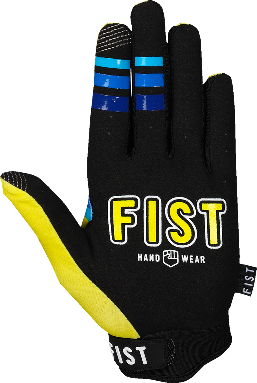 FIST HANDWEAR Strapped 90's Gloves - Yellow - XS F-GS-01026-XS