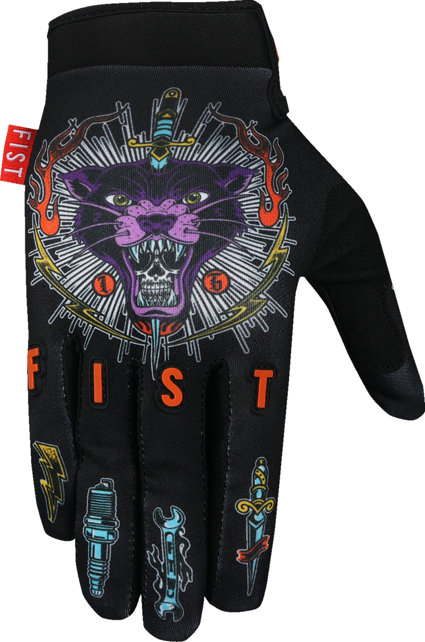 FIST HANDWEAR Strapped Greg Lutzka Red Label Panther Gloves - Small F-GS-01435-S