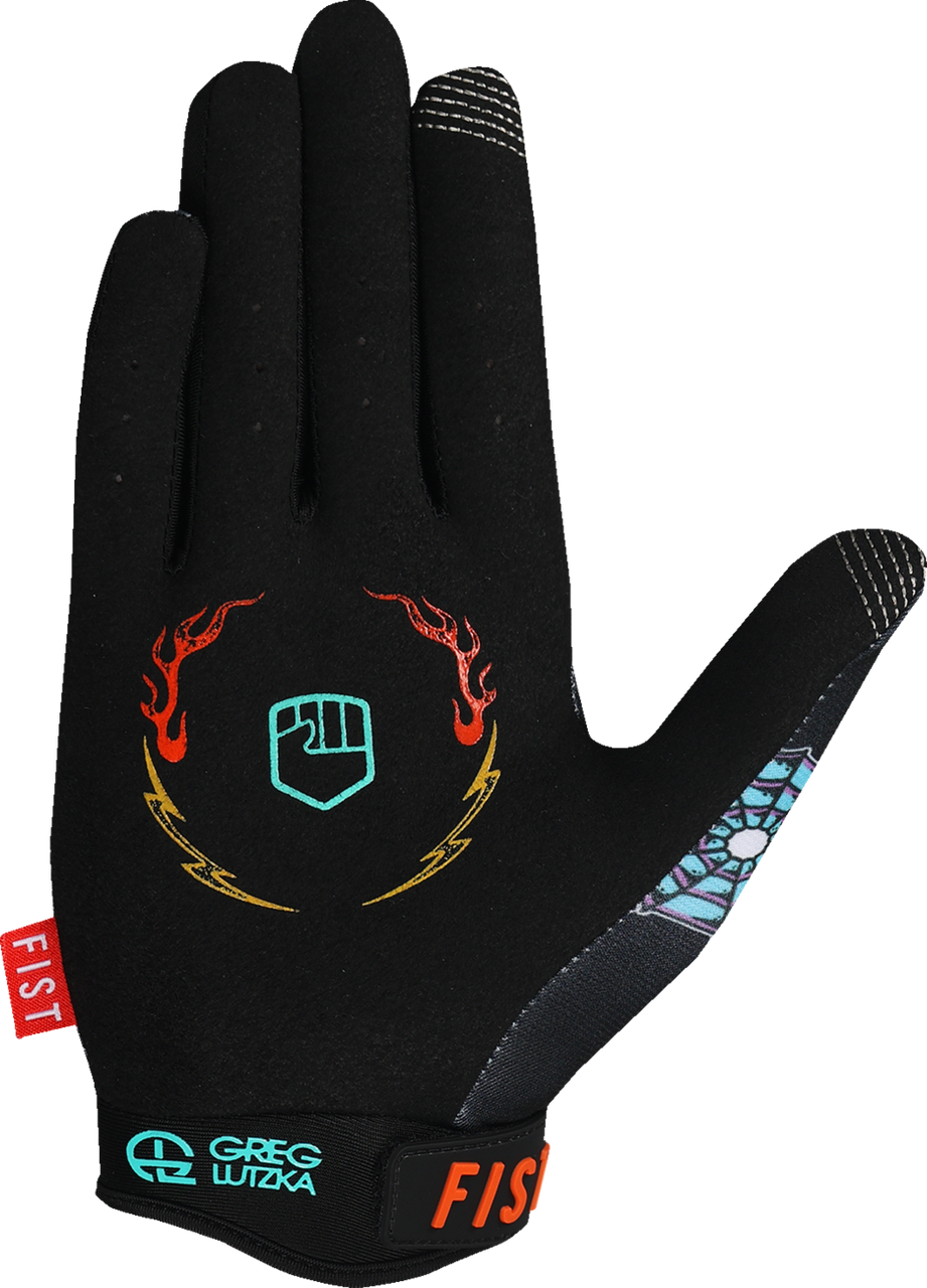 FIST HANDWEAR Strapped Greg Lutzka Red Label Panther Gloves - Small F-GS-01435-S