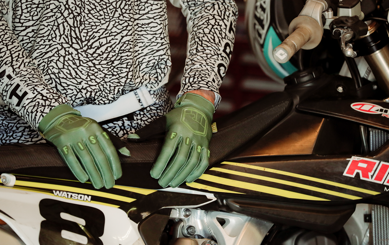 FIST HANDWEAR Strapped Earth Stocker Gloves - Olive - 2XS F-GS-01529-XXS