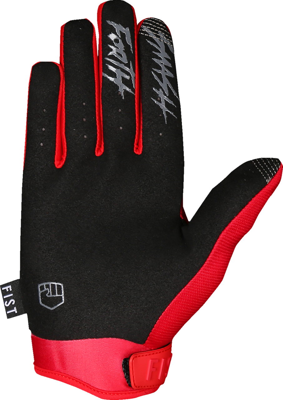 FIST HANDWEAR Strapped Stocker Gloves - Red - XL FS00189XL