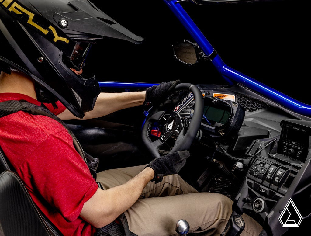 Ballistic "D" V2 Universal Leather UTV Steering Wheel