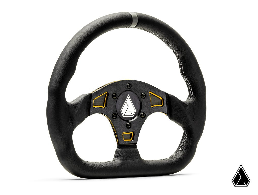 Ballistic "D" V2 Universal Leather UTV Steering Wheel