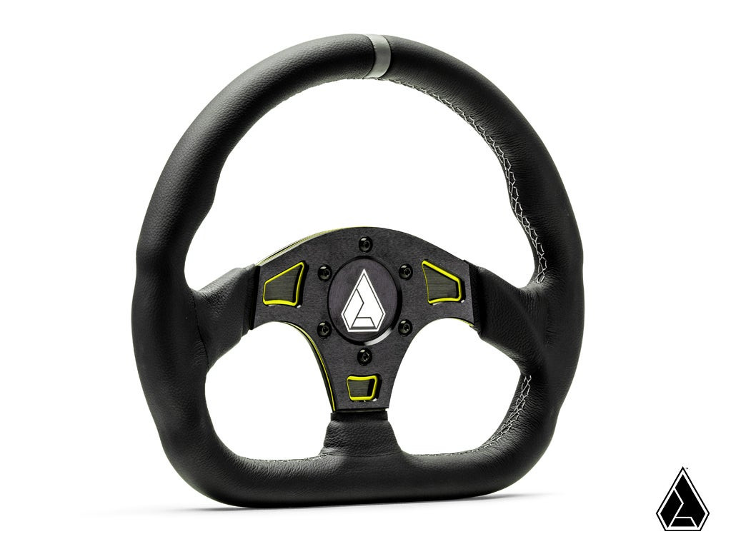 Ballistic "D" V2 Universal Leather UTV Steering Wheel