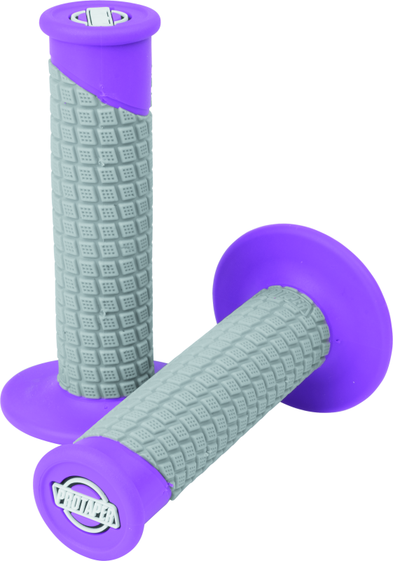 ProTaper Clamp-On Pillow Top Grips - Neon Purple/Gray