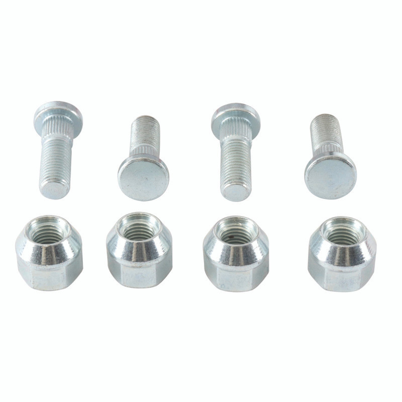QuadBoss 09-15 Suzuki LT-A500X KingQuad 4x4 Front Wheel Stud & Nut Kit