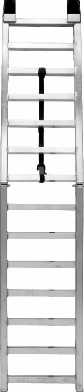 QuadBoss Folding Arched UTV Ramp 18x89