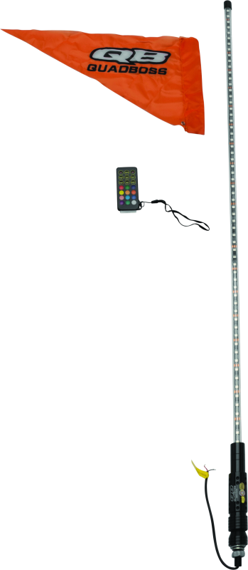 QuadBoss 4Ft Clear Single Whip Remote