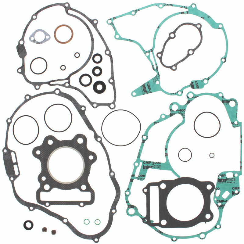 QuadBoss 88-00 Honda TRX300 FourTrax Complete Gasket Set w/ Oil Seal