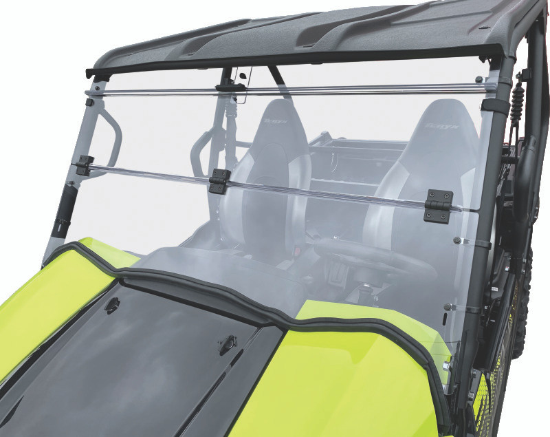 QuadBoss 16-22 Kawasaki KRF800 Teryx Windbreak Folding Windshield