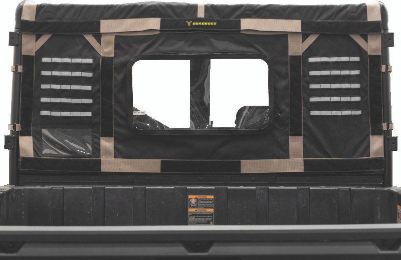 QuadBoss 15-19 Polaris Ranger 1000 Diesel Soft Rear Window