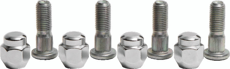 QuadBoss 06-10 Yamaha YFM450FX Wolverine Front Wheel Stud & Nut Kit