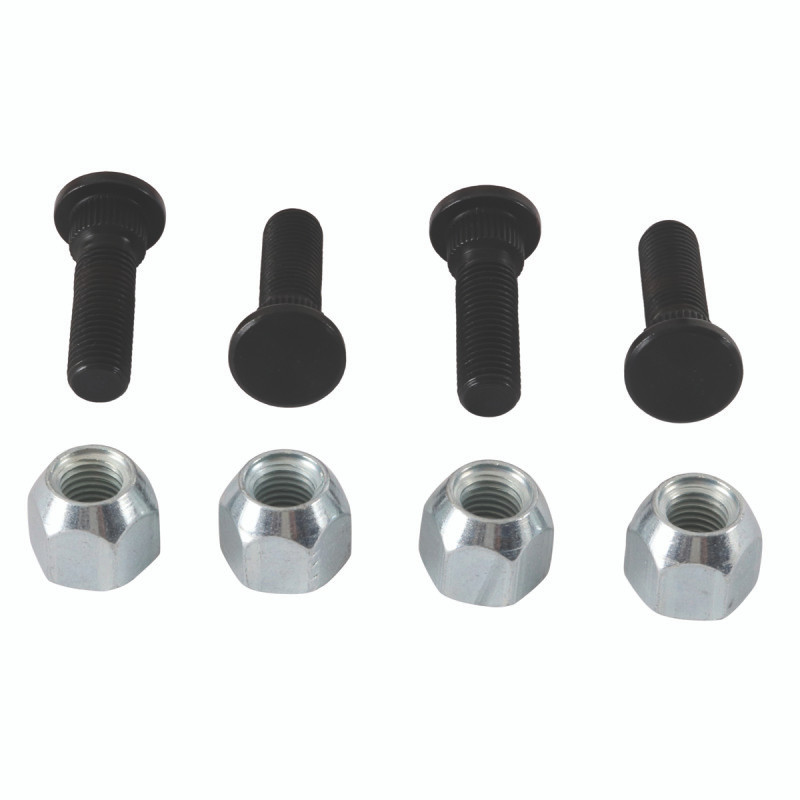 QuadBoss 06-09 Yamaha YXR450 Rhino 4x4 Front Wheel Stud & Nut Kit