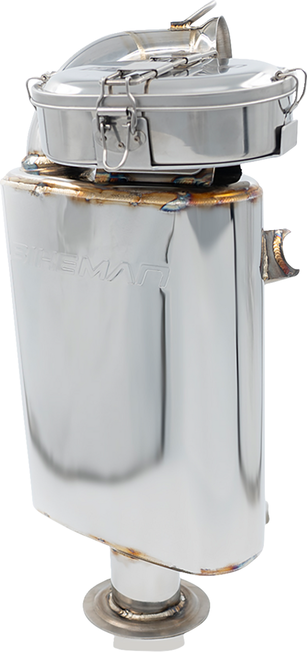 BIKEMAN PERFORMANCE Full Velocity Slip-On Muffler - Stainless Steel 02-332-SS