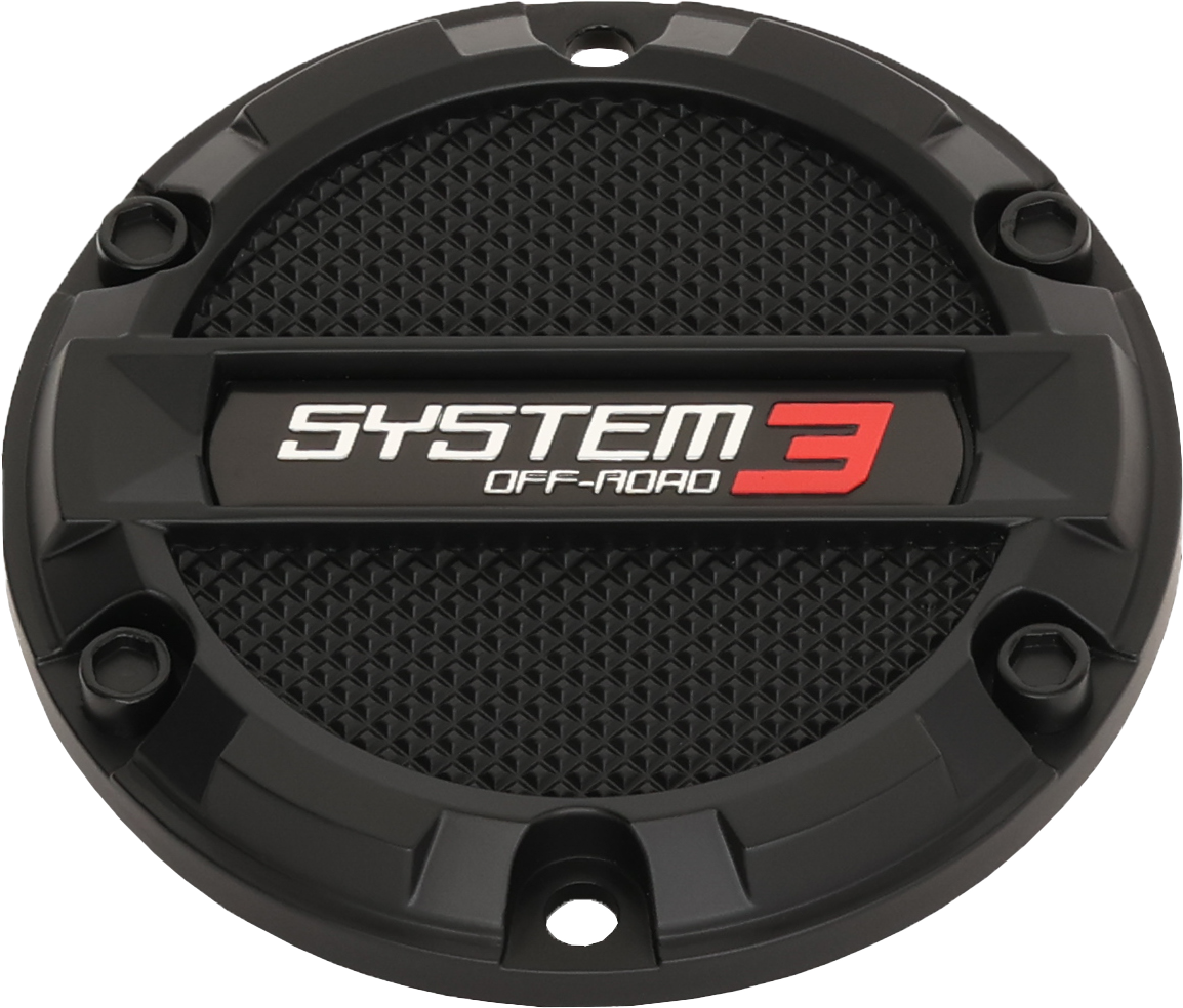 Sb8 Center Cap Flat 6/5.5 Bolt In Matte Black