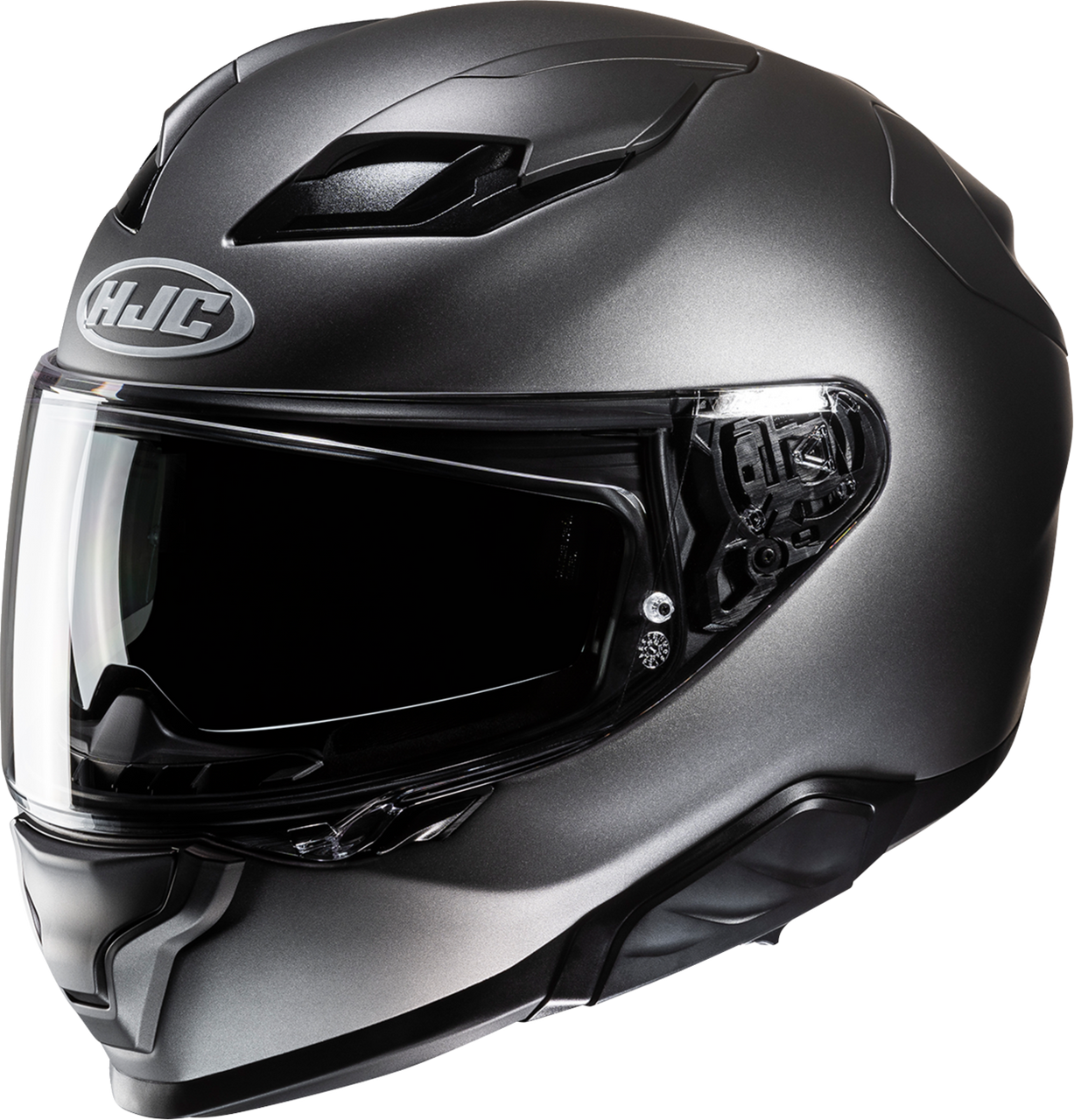 HJC F71 Helmet - Solid - Semi-Flat Black Titanium - XS FA47NUS3SBTV