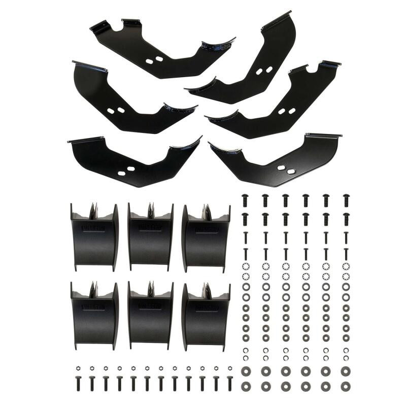 Westin 24-25 Toyota Tacoma Double Cab PRO TRAXX 4 Oval Nerf Step Bars - Black