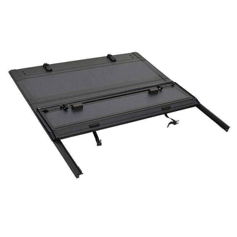 Westin 07-21 Toyota Tundra 6.5ft. Bed w/Cargo Management Hard Tri-Fold Tonneau Cover - Black