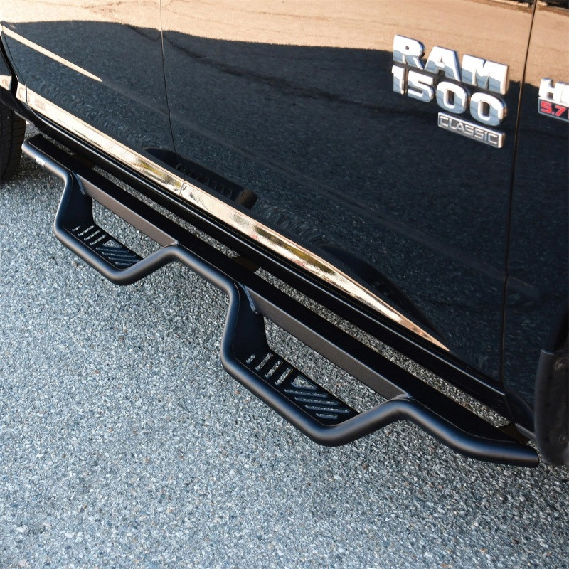 Westin 19-23 RAM 1500 Classic Crew Cab Outlaw Drop Nerf Step Bars - Textured Black