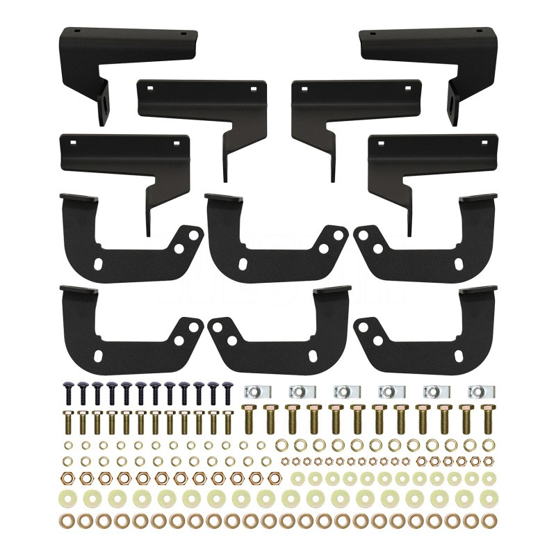 Westin 18-22 Jeep Wrangler JL Unlimited Outlaw Nerf Step Bars - Textured Black