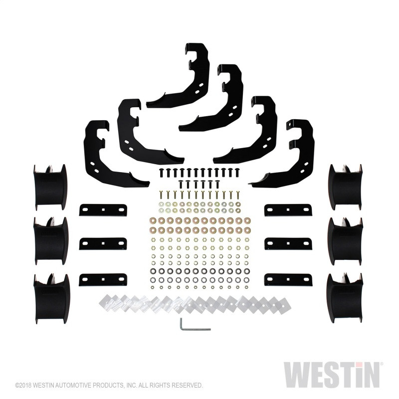 Westin 2019 Ram 1500 Crew Cab (Excl. 1500 Classic) PRO TRAXX 4 Oval Nerf Step Bars - SS - Black