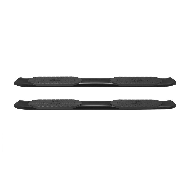 Westin 2015-2018 Ford F-150 SuperCrew PRO TRAXX 5 Oval Nerf Step Bars - Black