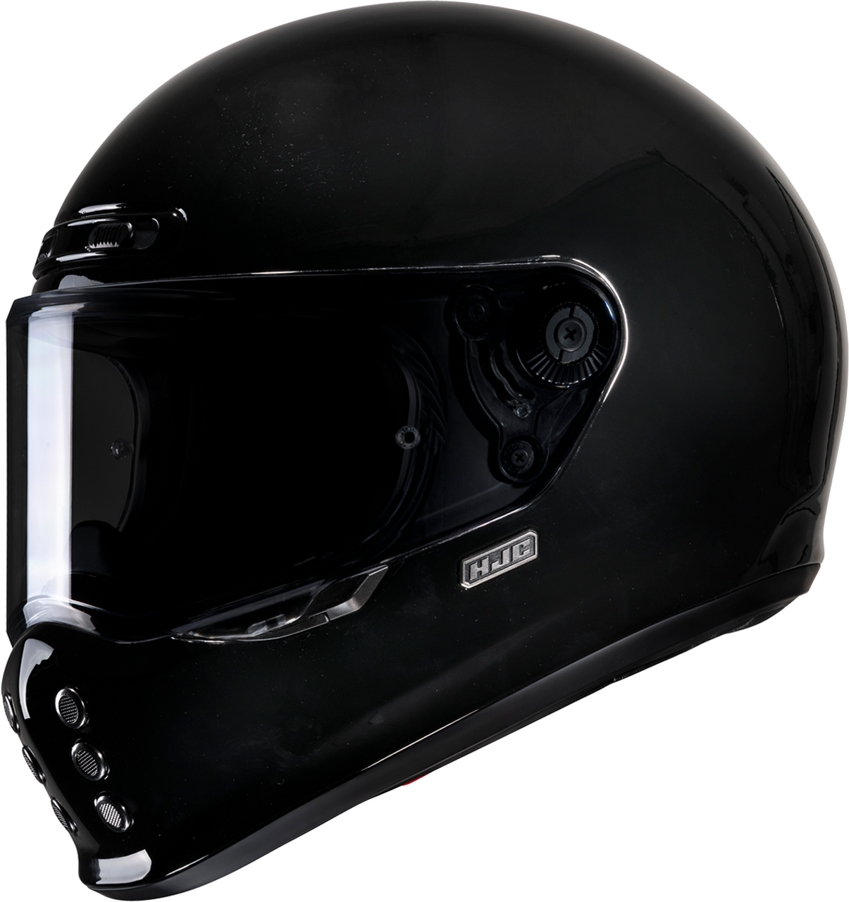 HJC V10 Helmet - Solid - Black - Large FA45NUS6XBKV