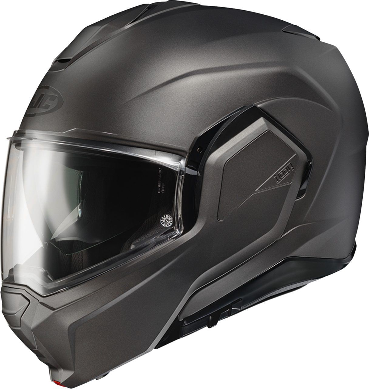 HJC i100 Modular Helmet - Solid - Semi-Flat Titanium - 2XL EP26NUS8SFTV