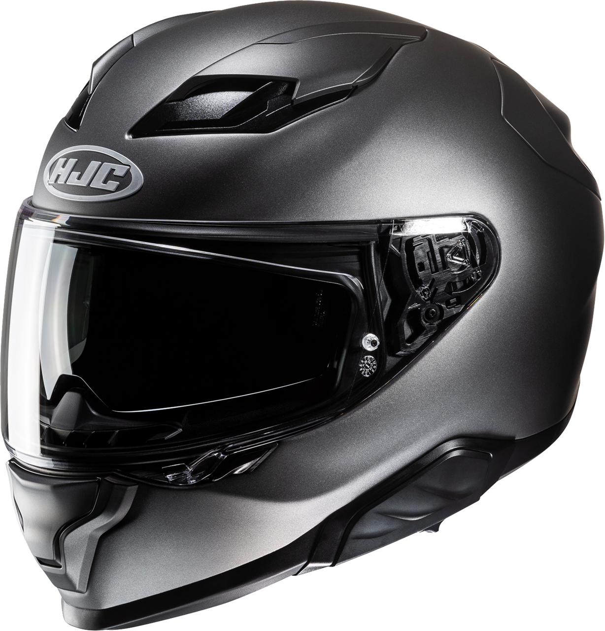 HJC F71 Helmet - Solid - Semi-Flat Titanium - Large FA47NUS6SFTV