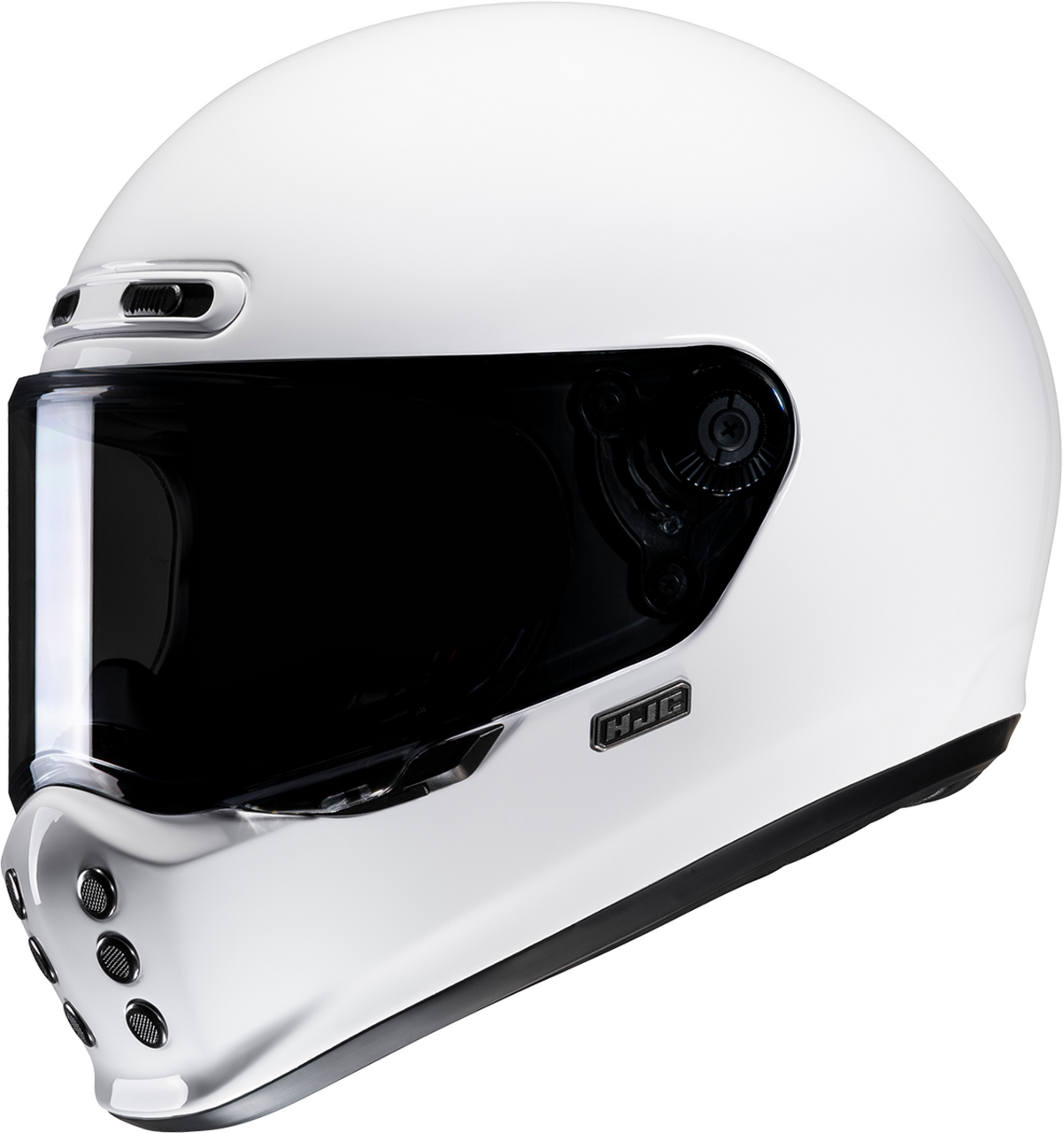 HJC V10 Helmet - Solid - White - Large FA45NUS6XWHV