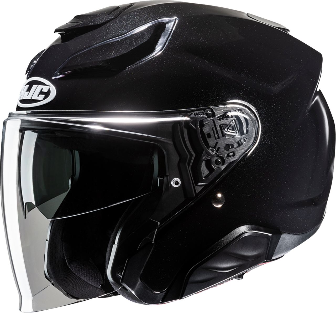 HJC F31 Helmet - Solid - Black - XL JA21NUS7XBKV