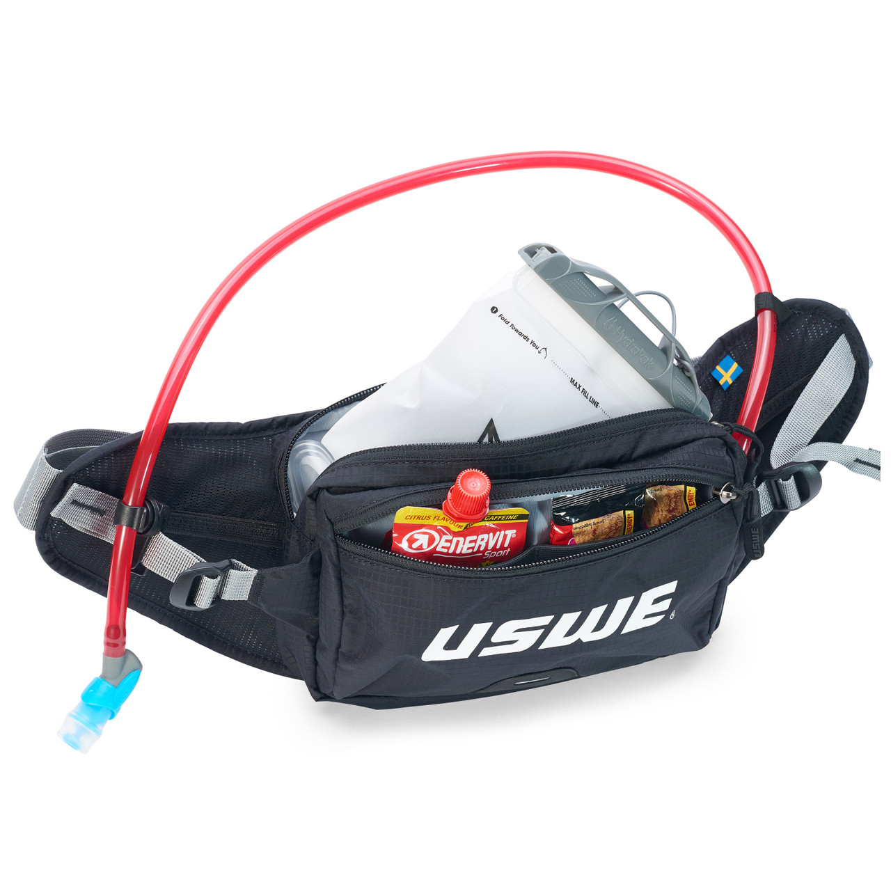 Zulo 2l Waist Pack 1l Elite Pnp Black