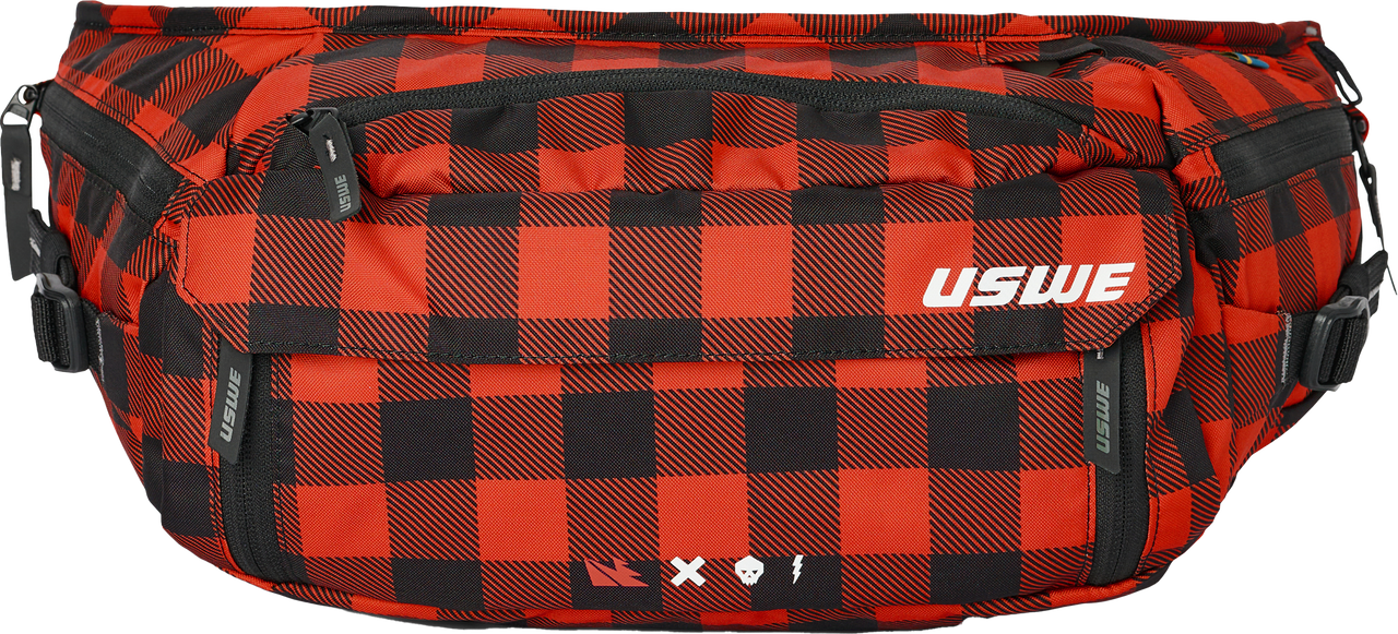 Waist 6l Hip Pack Flannel Red (Pack Only)