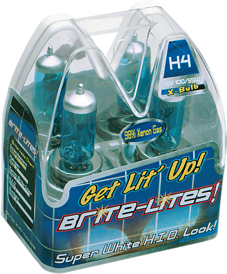 BRITE-LITES Bulb - P43T Blue - 55/100 W - Pair BL-43B100X2