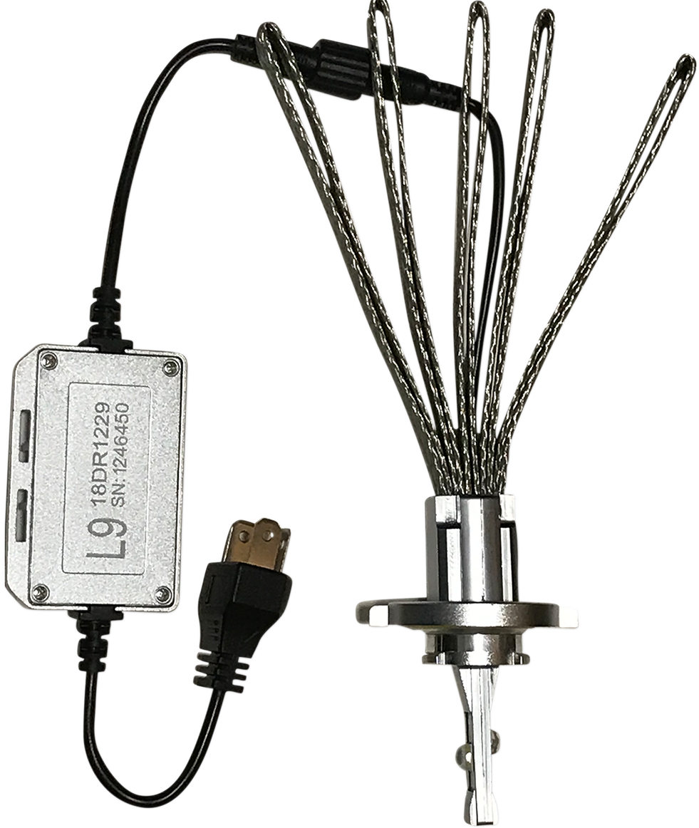 BRITE-LITES L9 LED Conversion Headlight Bulb with Flexible Heatsink - H13 BL-L9LEDH13