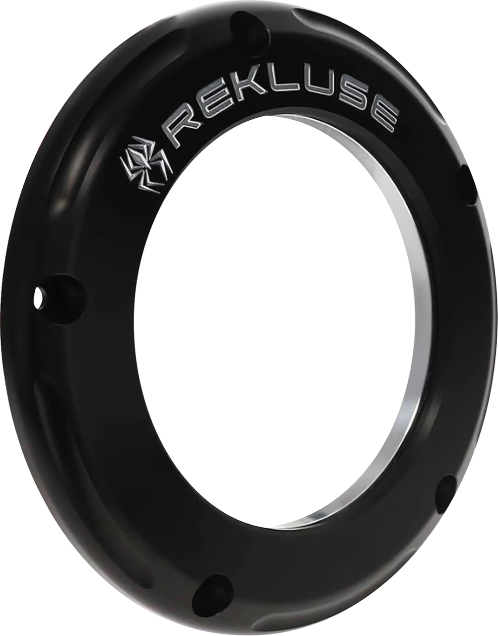 REKLUSE Clear Derby Cover - Black/Anodized - M8 RMS-0515027