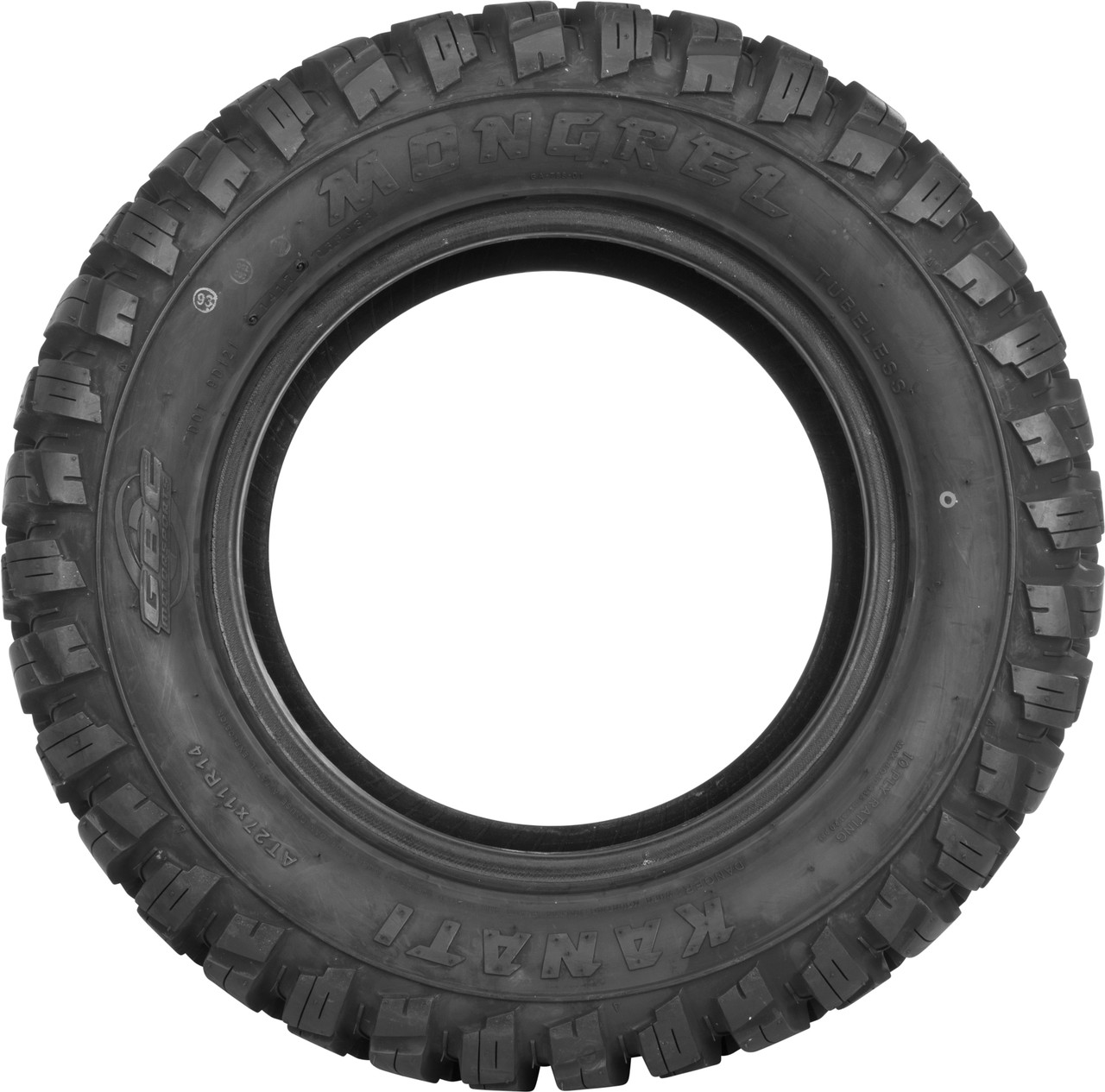 Tire Kanati Mongrel Rear 27x11r14 Radial 855lbs
