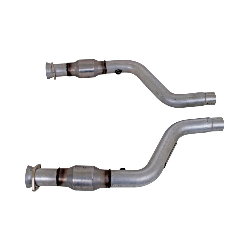 BBK 05-15 Dodge Challenger Charger Short Mid X Pipe w/Catalytic Converters 2-3/4 For LT Headers