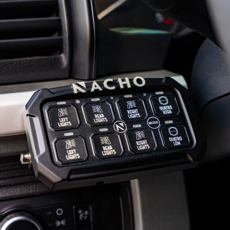 Nacho Lighting 8-Switch Auxiliary Accessory Control System