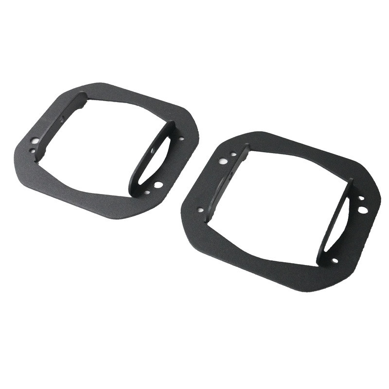 Nacho Lighting Jeep JL / JT / JK 1 Piece Bumper Quatro Fog Mounts