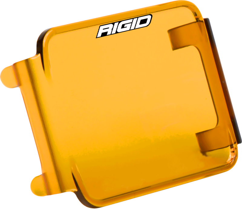 Rigid Industries Protective Polycarbonate Cover - Dually/D2 - Yellow