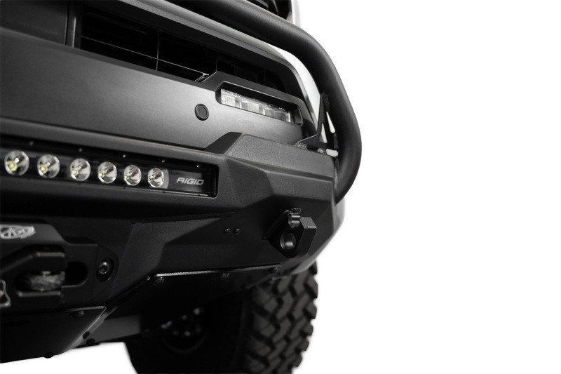 Addictive Desert Designs2024+ Toyota Tacoma Stealth Center Mount Winch Front Bumper w/ Top Hoop