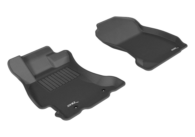 3D MAXpider 2014-2018 Subaru Forester Kagu 1st Row Floormat - Black