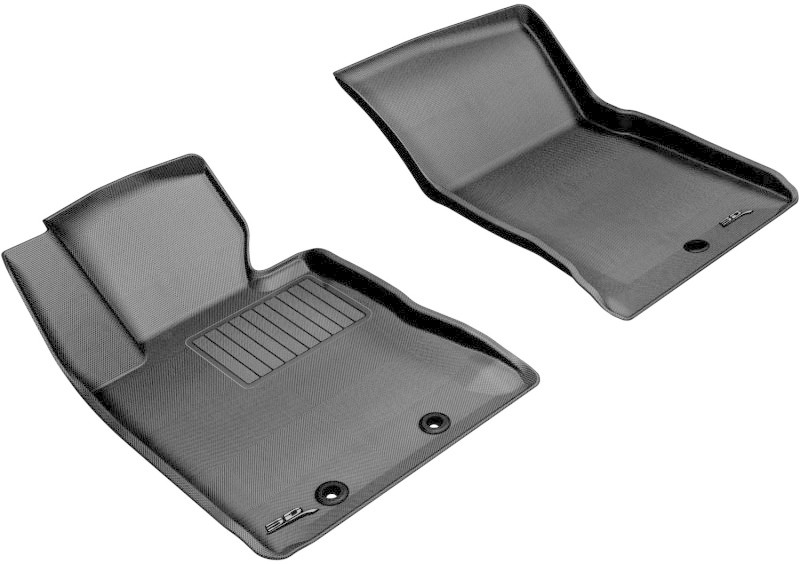 3D MAXpider 2012-2016 Hyundai Genesis Kagu 1st Row Floormat - Black